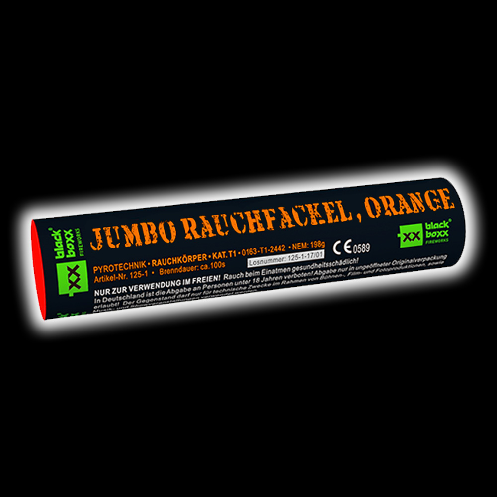 Jumbo Rauchfackel Orange