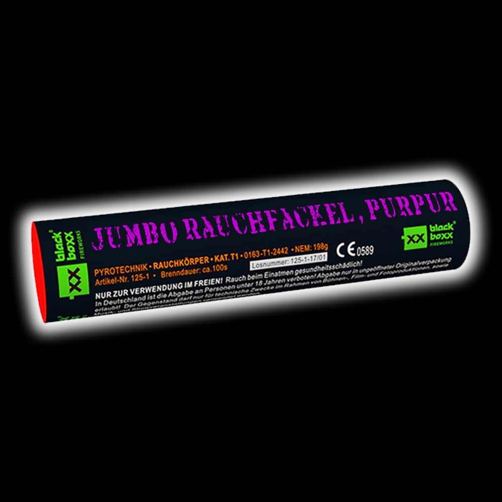 Jumbo Rauchfackel Purpur