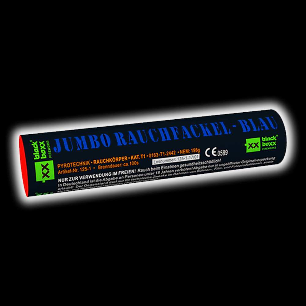 Jumbo Rauchfackel Blau