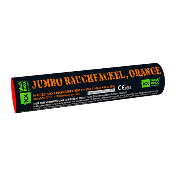 Jumbo Rauchfackel Orange