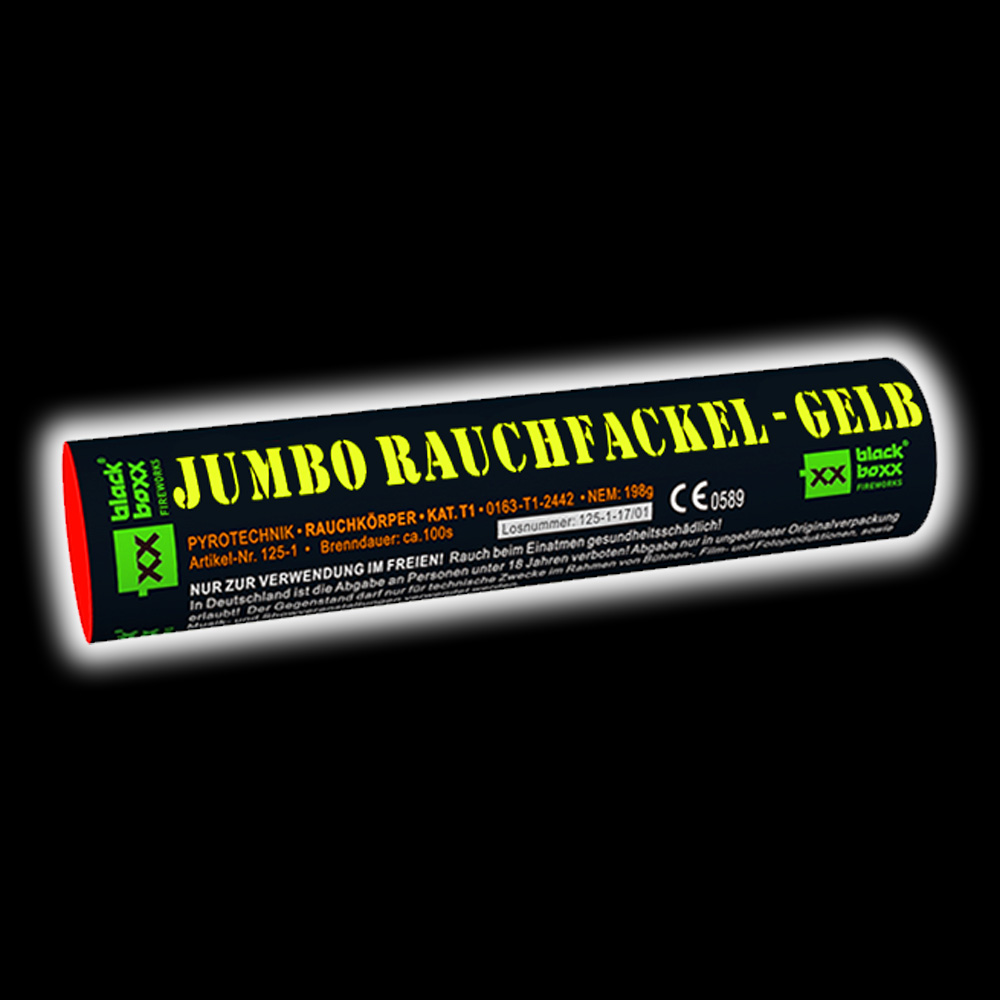 Jumbo Rauchfackel Gelb