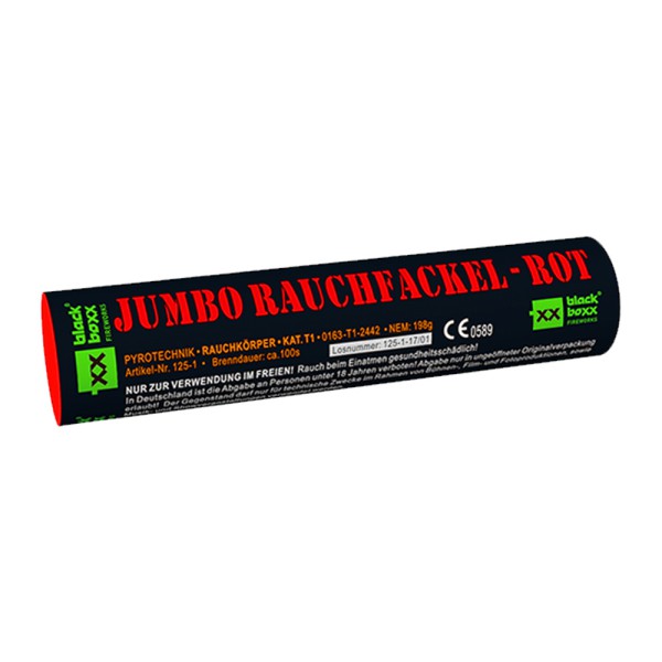 Jumbo Rauchfackel Rot